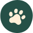 Icon souscription patte d'animal
